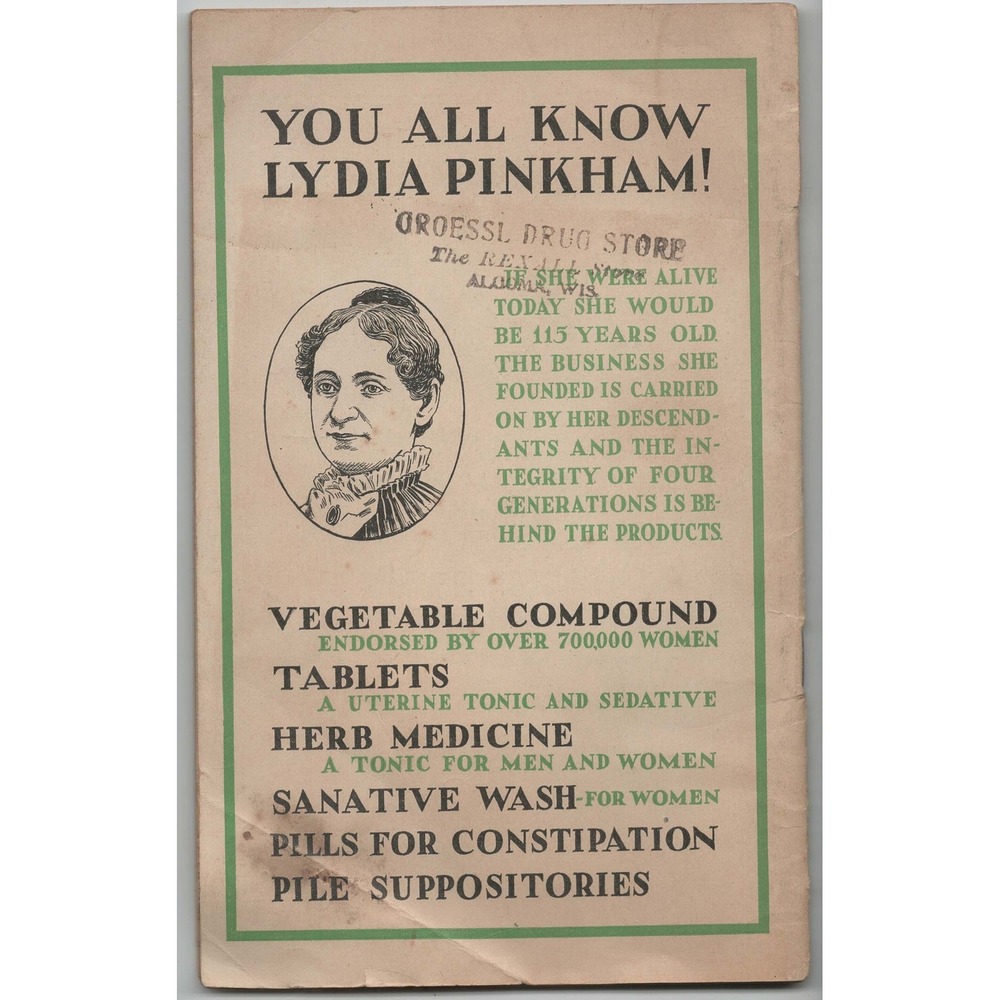Vintage Lydia E Pinkham Favorite Recipes Booklet Medicine Advertising 1930s NRA - Picture 2 of 4